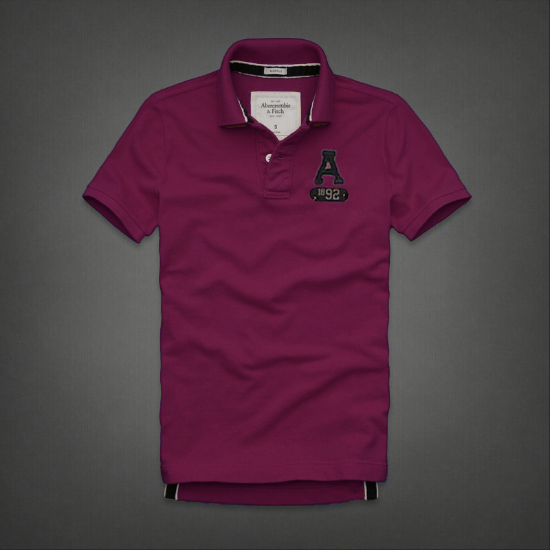 Abercrombie Fitch Hombres Polo Corto Remera AF7124